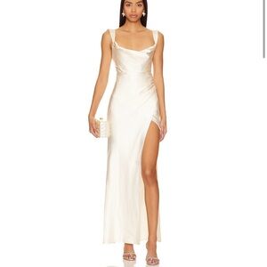 Havana Dress In Ivory - Runway the label